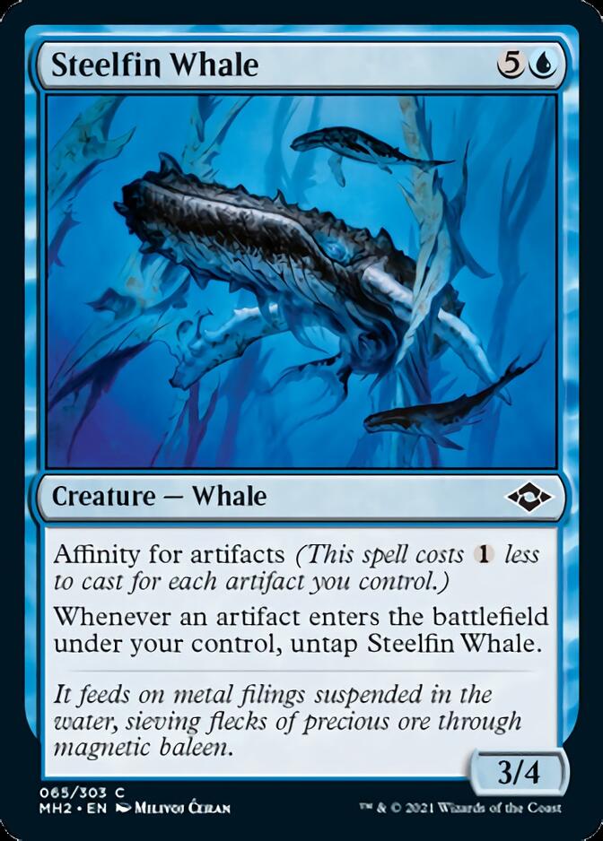 Steelfin Whale [Modern Horizons 2] | Mega City Incorporated