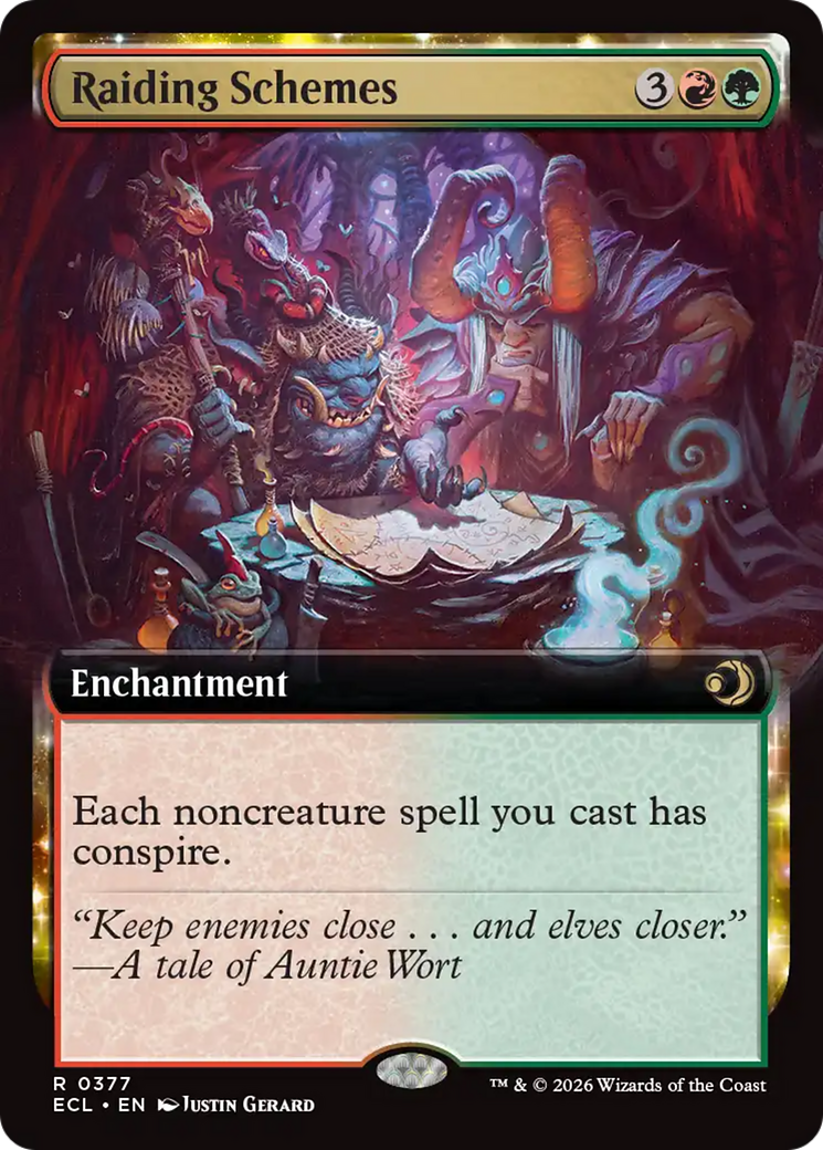 Raiding Schemes (Extended Art) [Lorwyn Eclipsed] | Mega City Incorporated