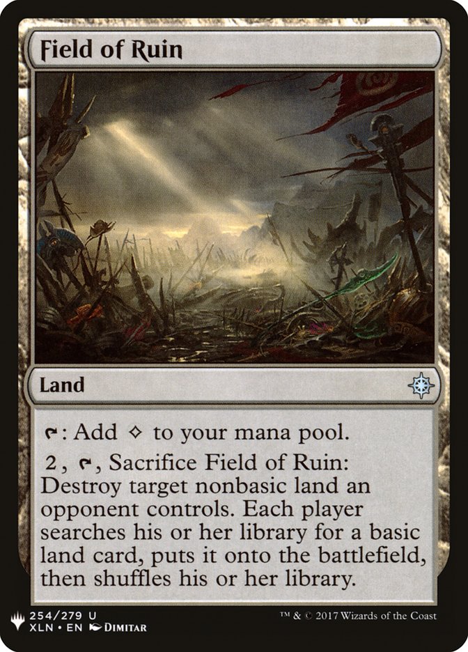 Field of Ruin [Mystery Booster] | Mega City Incorporated