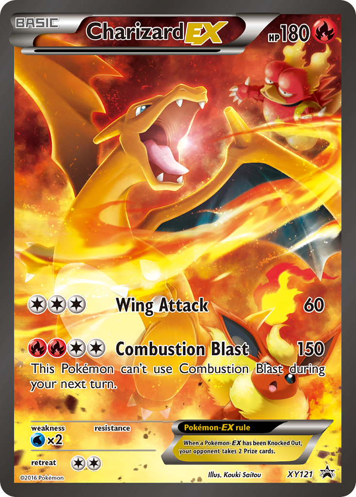 Charizard EX (XY121) [XY: Black Star Promos] | Mega City Incorporated