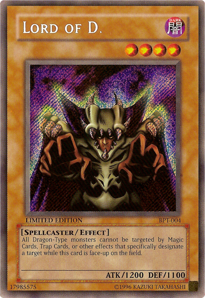 Lord of D. [BPT-004] Secret Rare | Mega City Incorporated