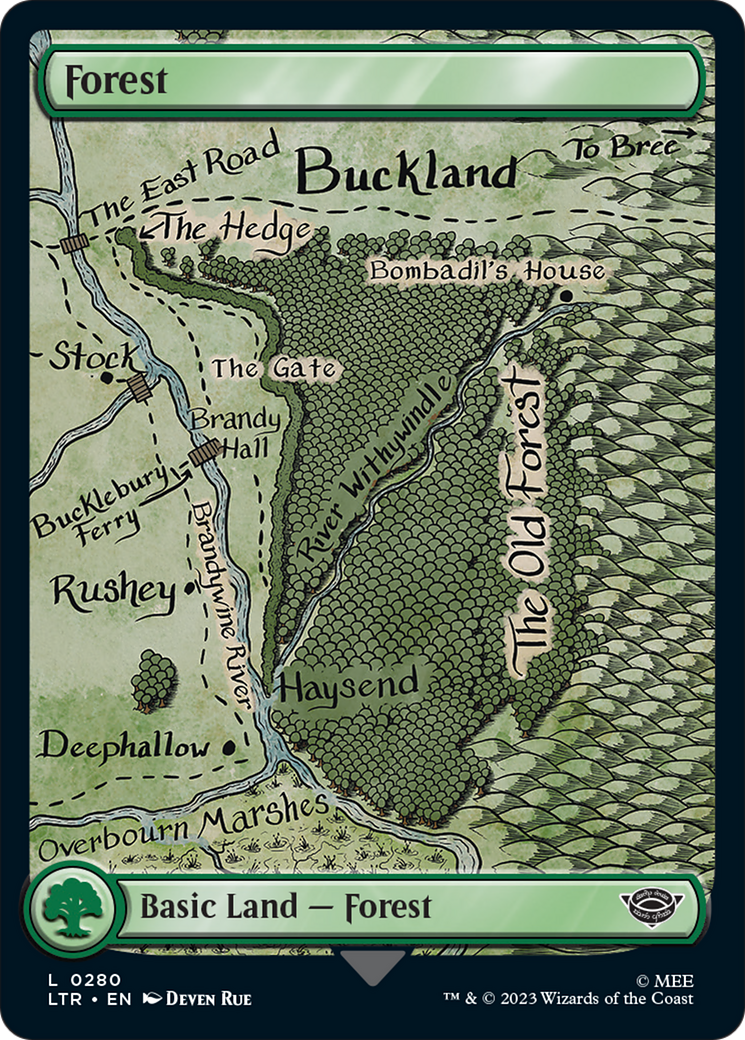 Forest (280) [The Lord of the Rings: Tales of Middle-Earth] | Mega City Incorporated