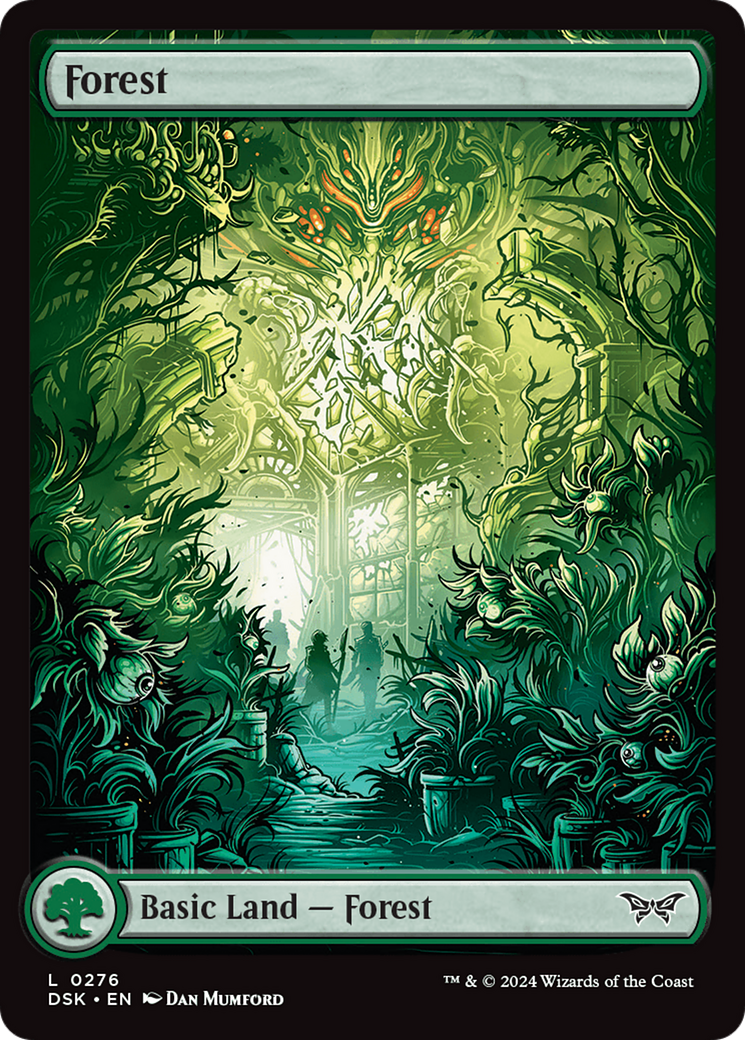 Forest (276) - Full Art [Duskmourn: House of Horror] | Mega City Incorporated