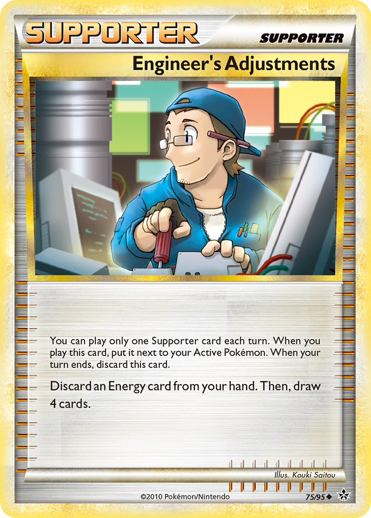 Engineer's Adjustments (75/95) [HeartGold & SoulSilver: Unleashed] | Mega City Incorporated