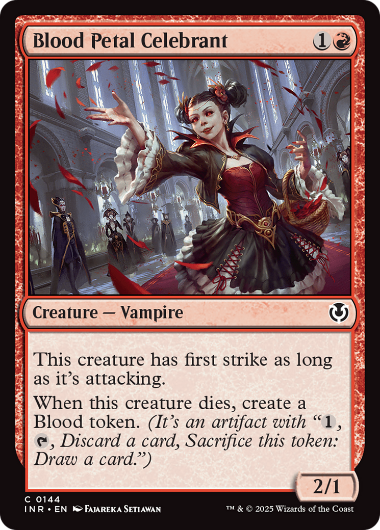 Blood Petal Celebrant [Innistrad Remastered] | Mega City Incorporated