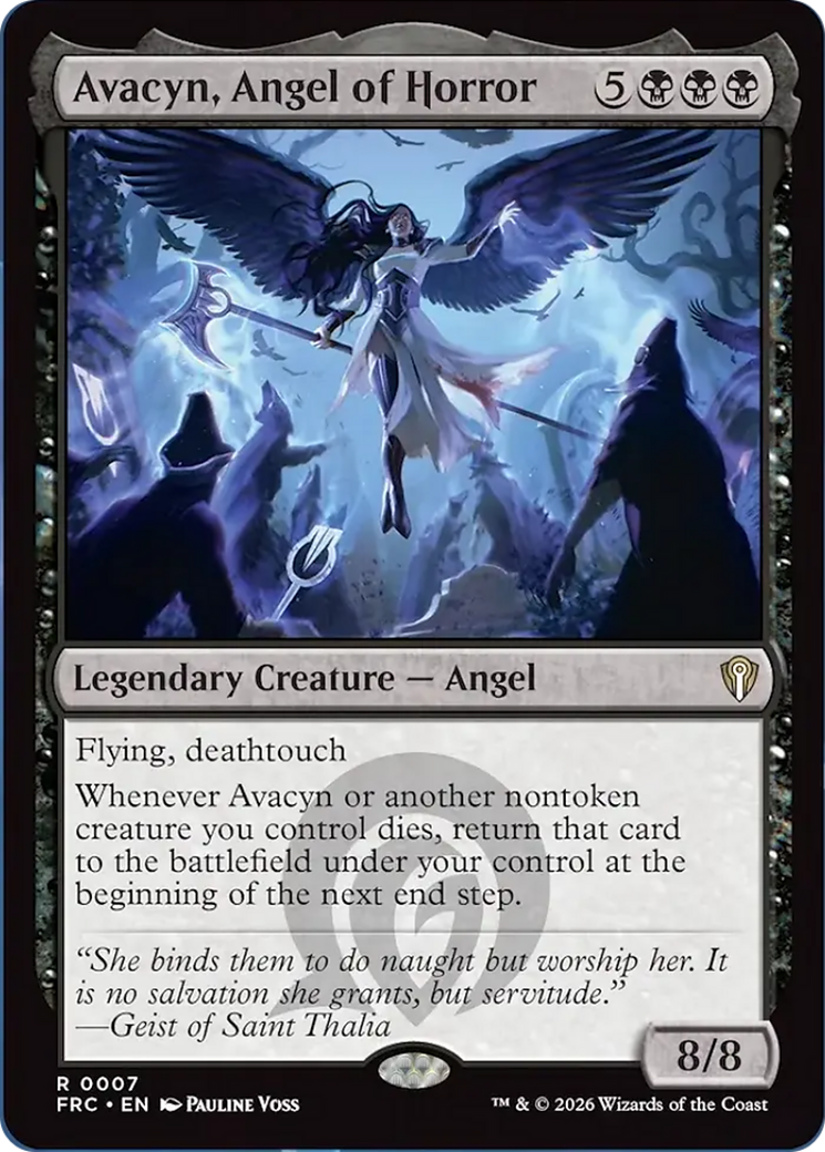 Avacyn, Angel of Horror [Reality Fracture Commander] | Mega City Incorporated