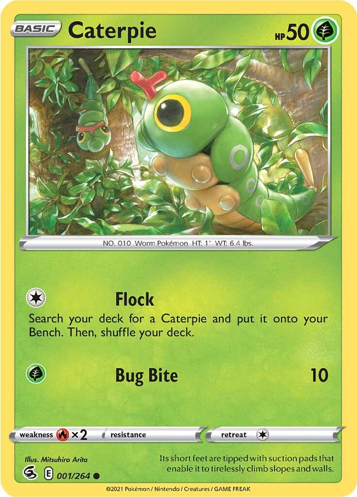 Caterpie (001/264) [Sword & Shield: Fusion Strike] | Mega City Incorporated