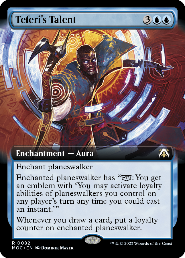 Teferi's Talent (Extended Art) [March of the Machine Commander] | Mega City Incorporated