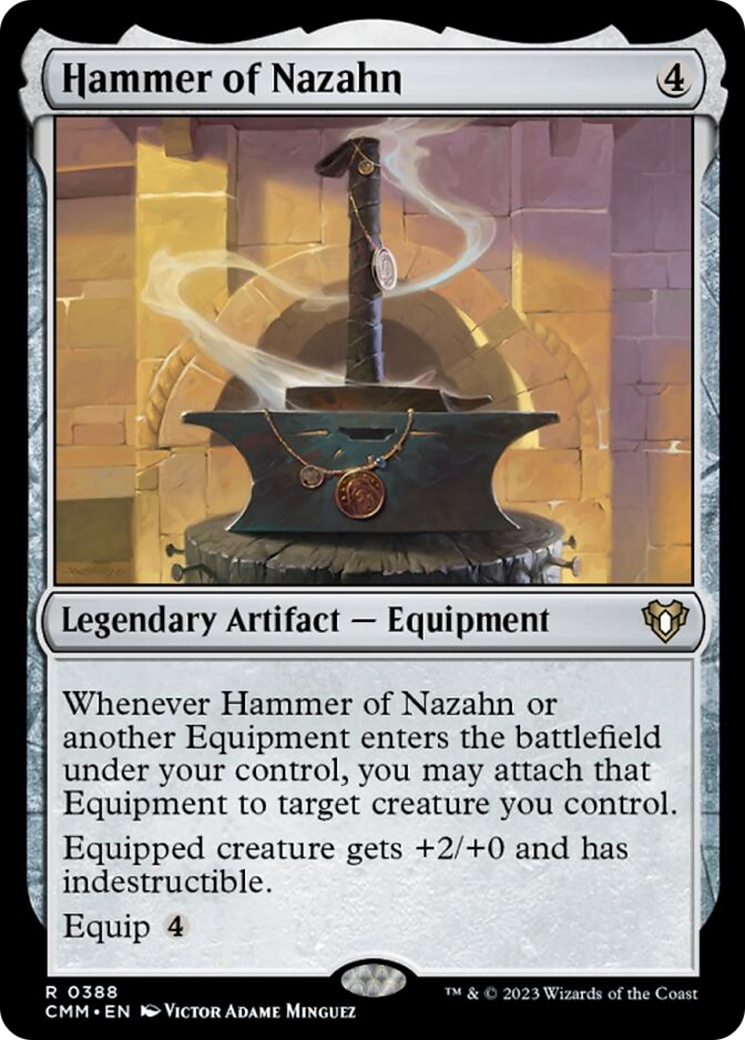 Hammer of Nazahn [Commander Masters] | Mega City Incorporated