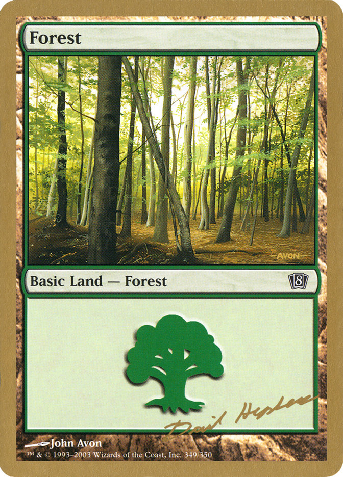 Forest (dh349) (Dave Humpherys) [World Championship Decks 2003] | Mega City Incorporated