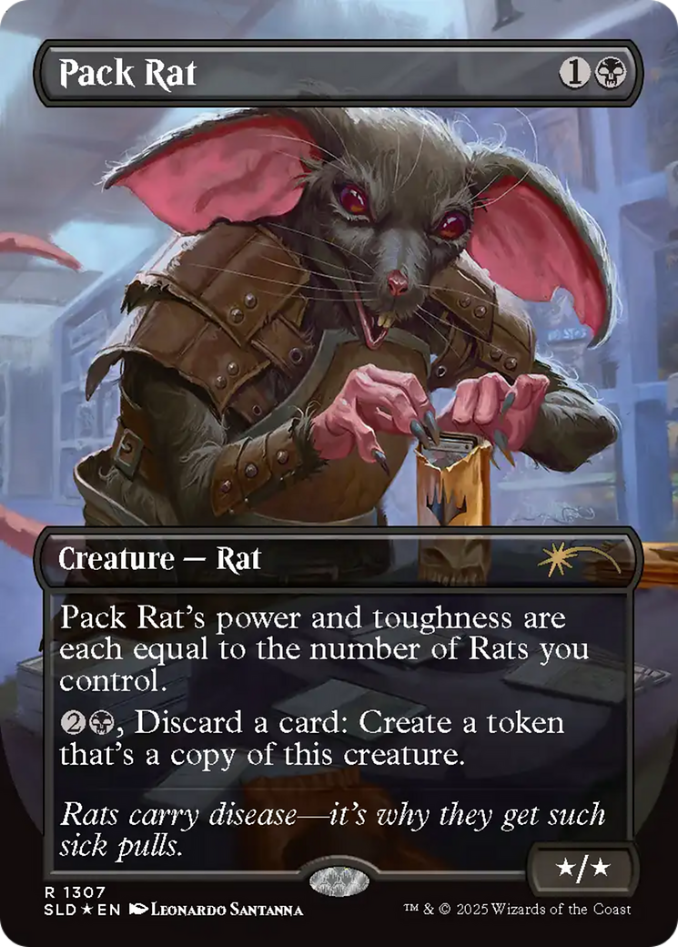 Pack Rat (1307) [Secret Lair Drop Series] | Mega City Incorporated