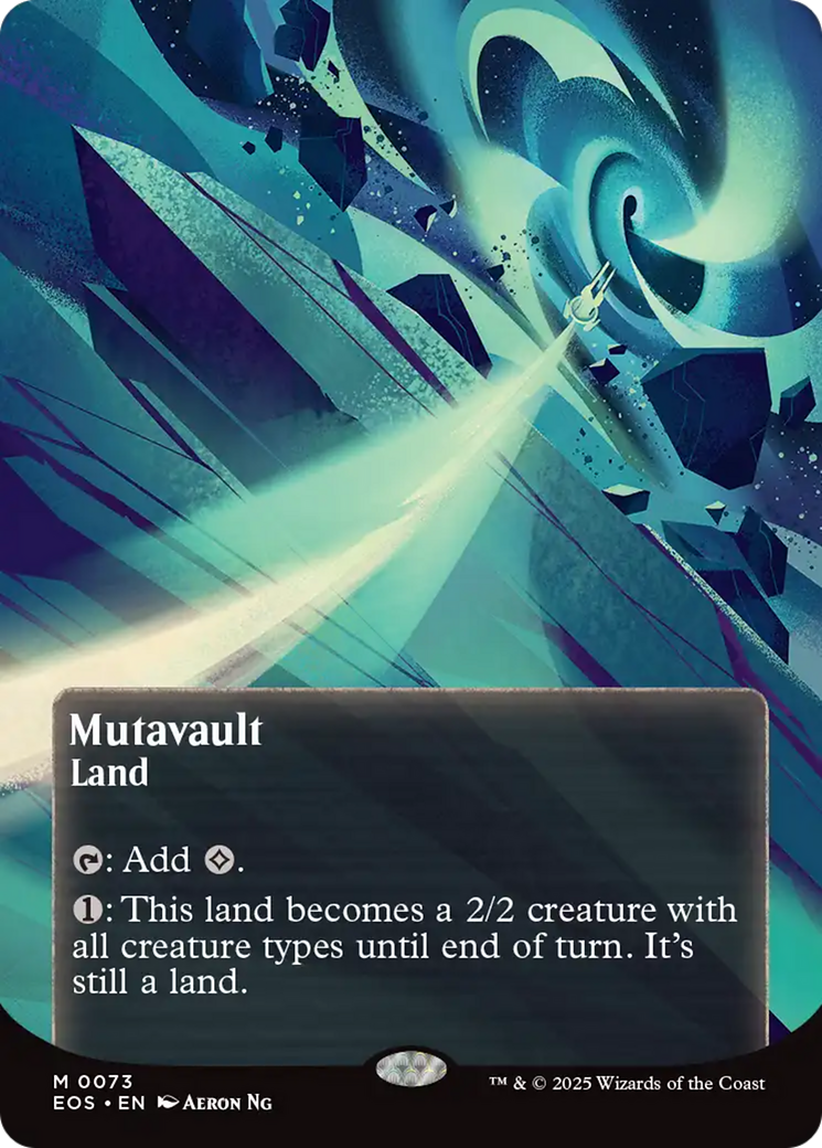 Mutavault (0073) (Borderless) [Edge of Eternities: Stellar Sights] | Mega City Incorporated