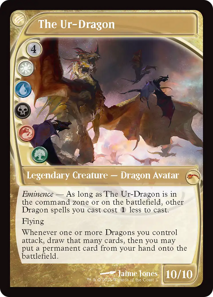 The Ur-Dragon (Retro Frame) [MagicFest 2025] | Mega City Incorporated