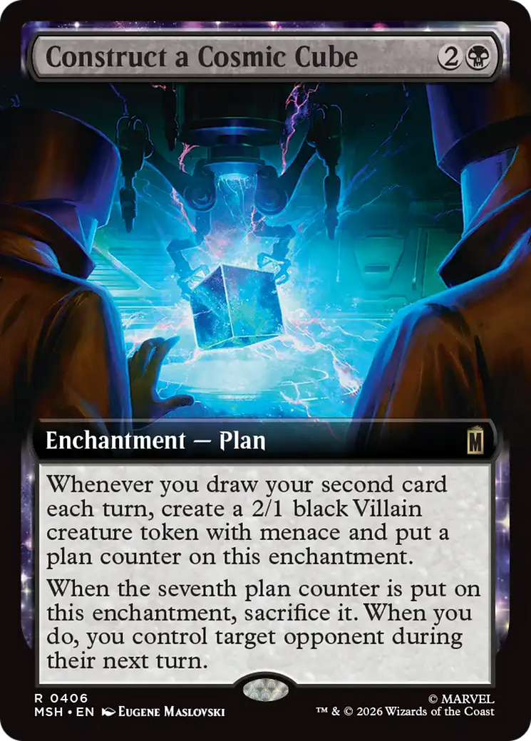 Construct a Cosmic Cube (Extended Art) [Marvel Super Heroes] | Mega City Incorporated