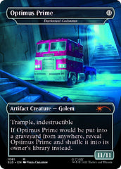 Darksteel Colossus - Optimus Prime (Borderless) [Secret Lair Drop Series] | Mega City Incorporated