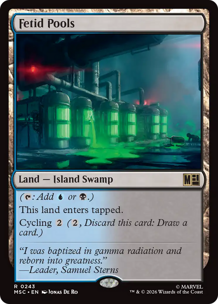 Fetid Pools [Marvel Super Heroes Commander] | Mega City Incorporated