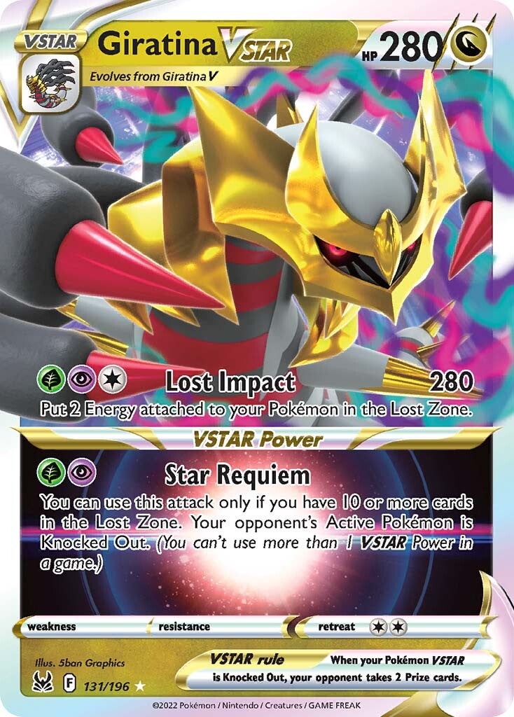 Giratina VSTAR (131/196) (Jumbo Card) [Sword & Shield: Lost Origin] | Mega City Incorporated