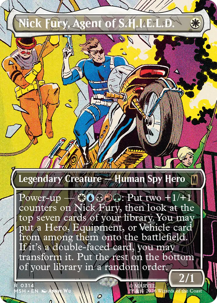 Nick Fury, Agent of S.H.I.E.L.D. (Borderless) [Marvel Super Heroes] | Mega City Incorporated