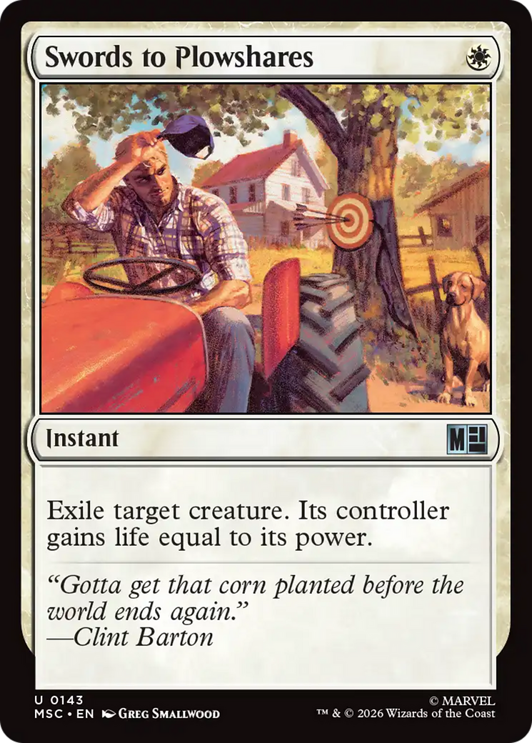 Swords to Plowshares [Marvel Super Heroes Commander] | Mega City Incorporated