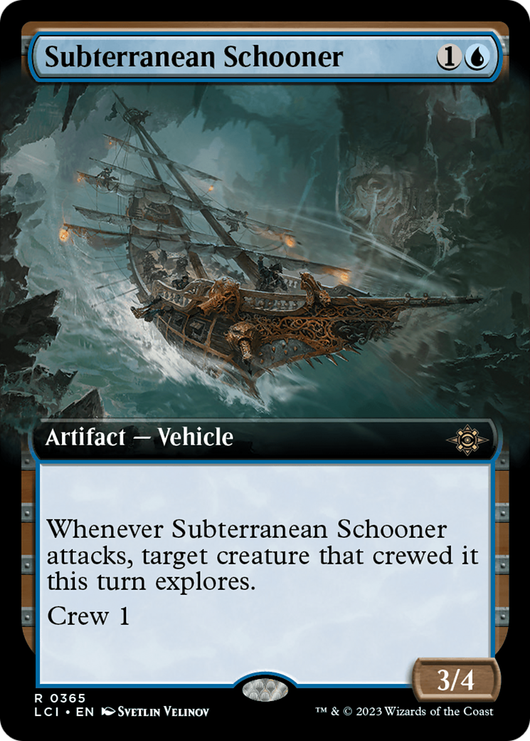 Subterranean Schooner (Extended Art) [The Lost Caverns of Ixalan] | Mega City Incorporated