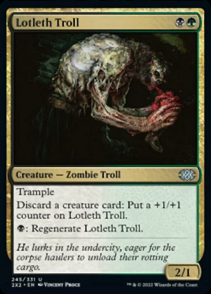 Lotleth Troll [Double Masters 2022] | Mega City Incorporated