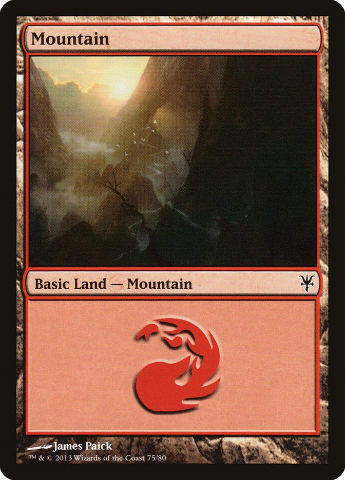 Mountain (75) [Duel Decks: Sorin vs. Tibalt] | Mega City Incorporated