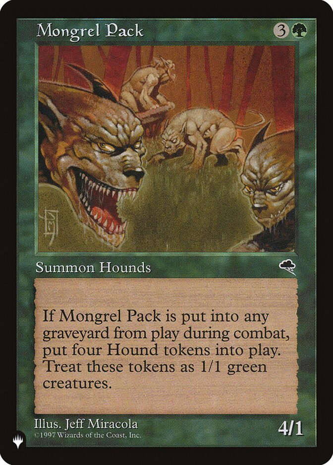 Mongrel Pack [The List] | Mega City Incorporated
