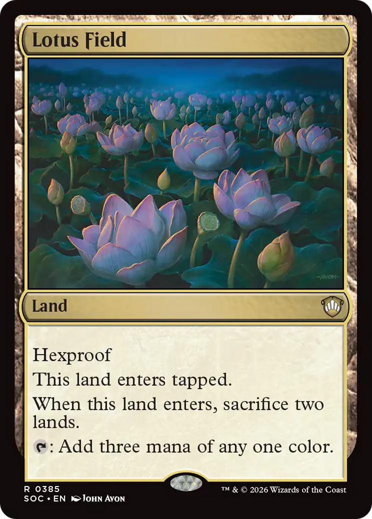 Lotus Field [Secrets of Strixhaven Commander] | Mega City Incorporated
