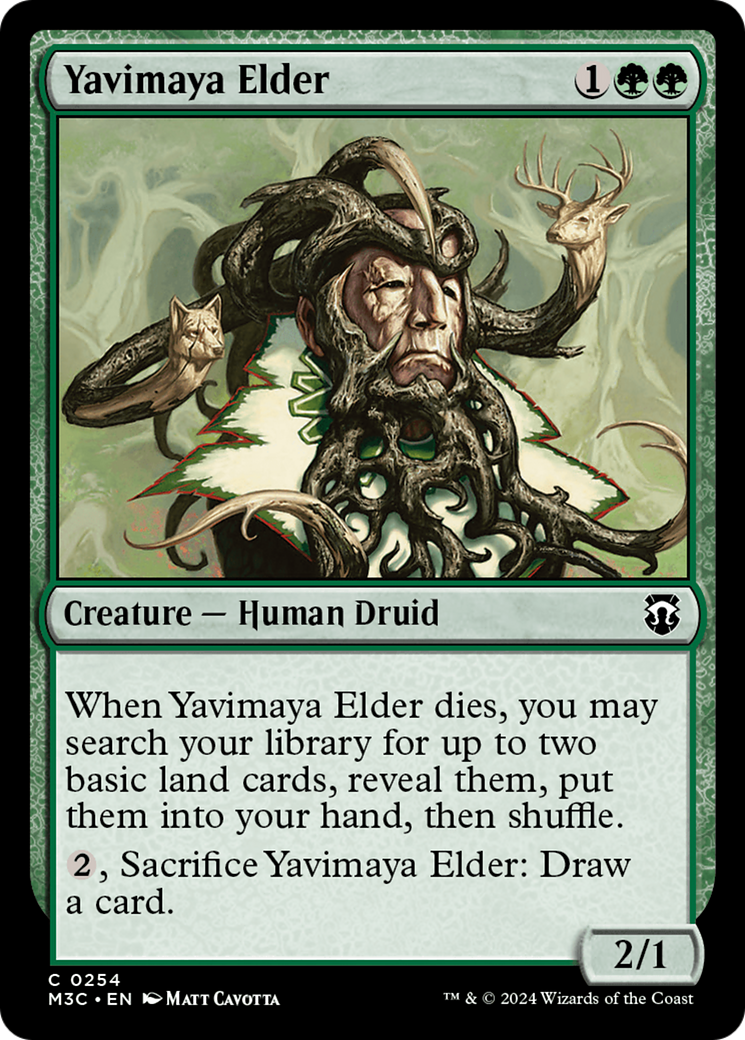 Yavimaya Elder [Modern Horizons 3 Commander] | Mega City Incorporated