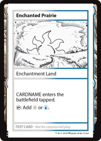 Enchanted Prairie (2021 Edition) [Mystery Booster Playtest Cards] | Mega City Incorporated