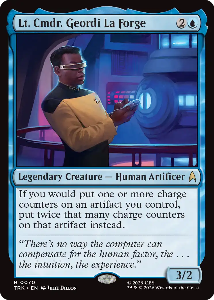 Lt. Cmdr. Geordi La Forge [Star Trek] | Mega City Incorporated