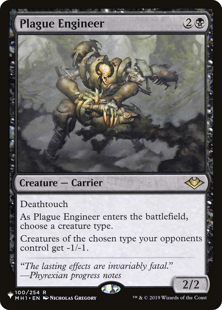 Plague Engineer [The List] | Mega City Incorporated