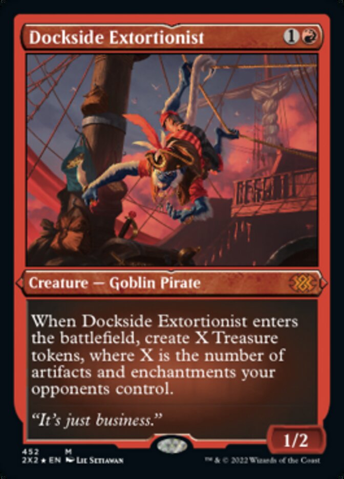 Dockside Extortionist (Foil Etched) [Double Masters 2022] | Mega City Incorporated