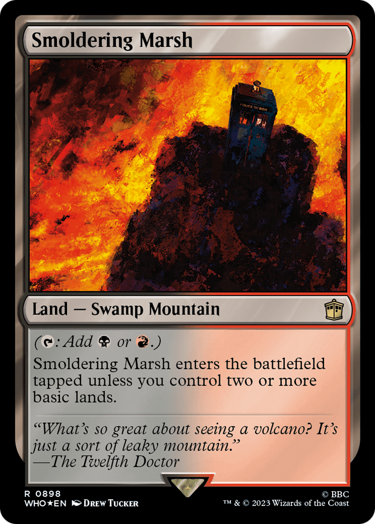 Smoldering Marsh (Surge Foil) [Doctor Who] | Mega City Incorporated