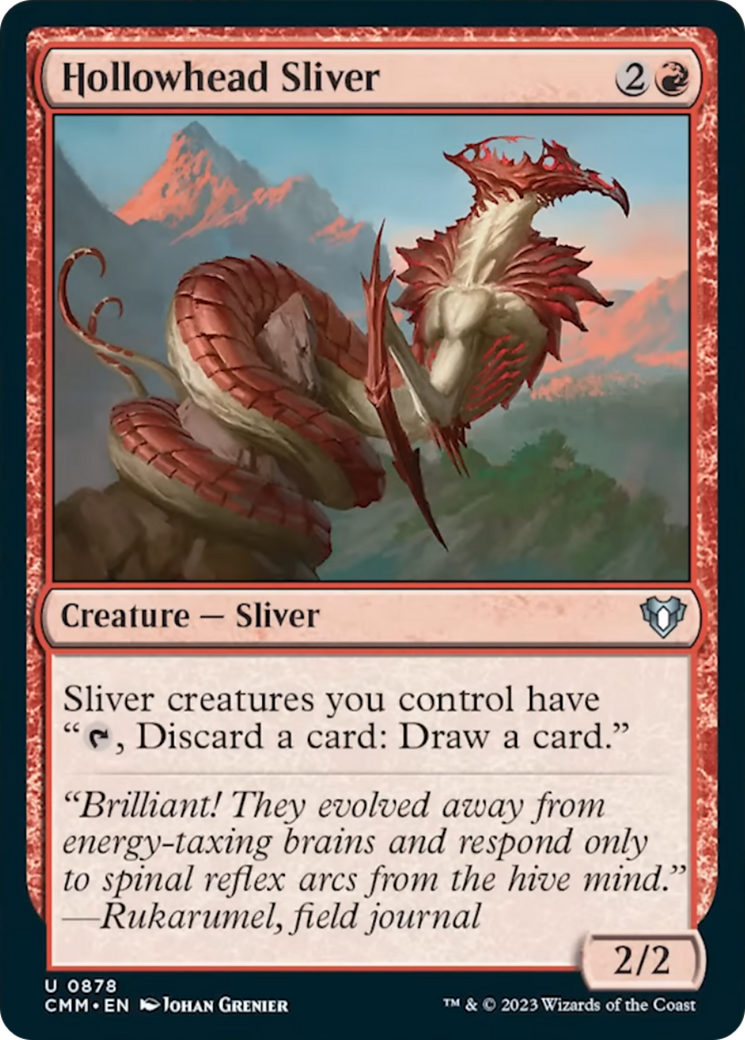 Hollowhead Sliver [Commander Masters] | Mega City Incorporated