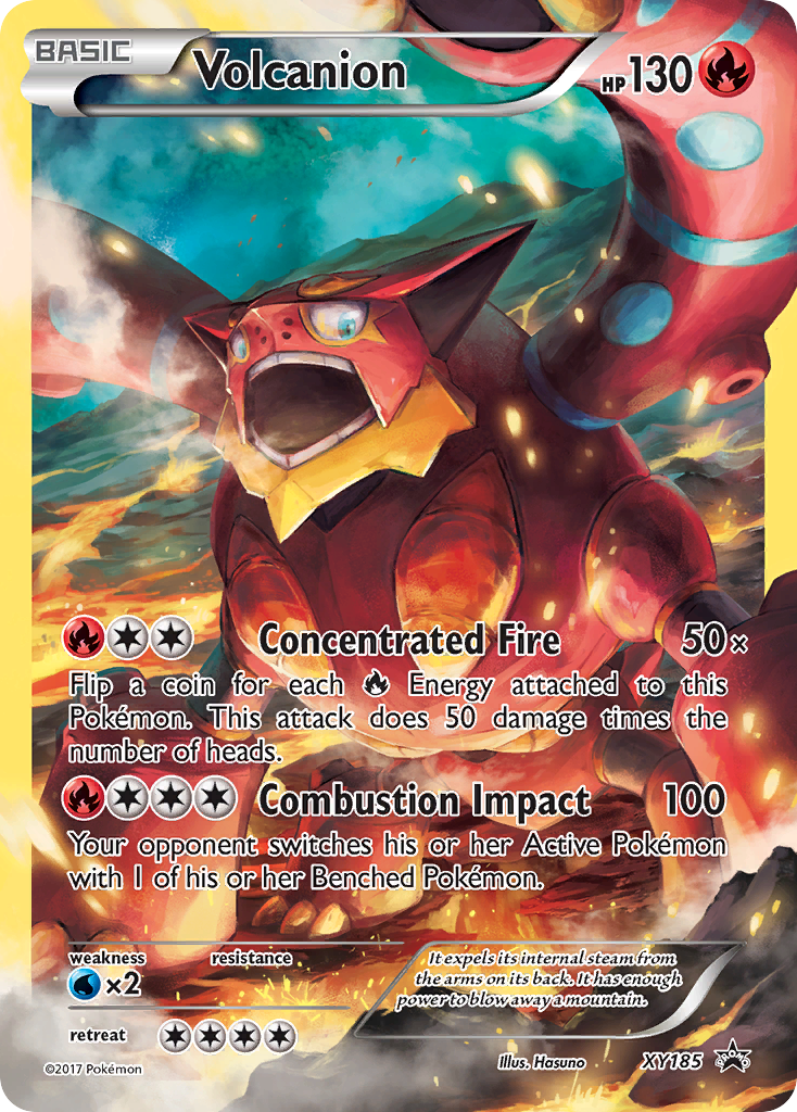 Volcanion (XY185) [XY: Black Star Promos] | Mega City Incorporated