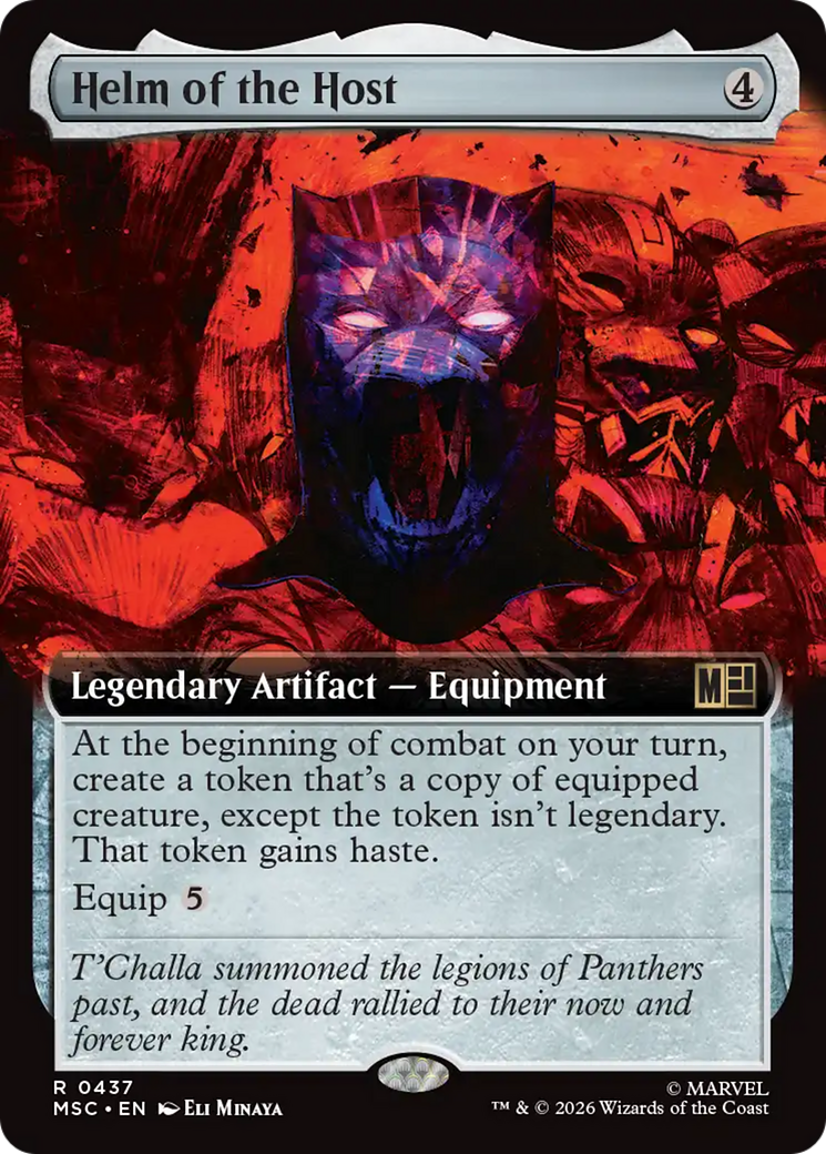 Helm of the Host (Extended Art) [Marvel Super Heroes Commander] | Mega City Incorporated