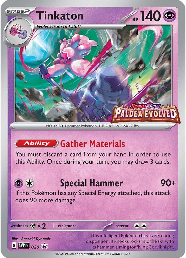 Tinkaton (020) [Scarlet & Violet: Black Star Promos] | Mega City Incorporated