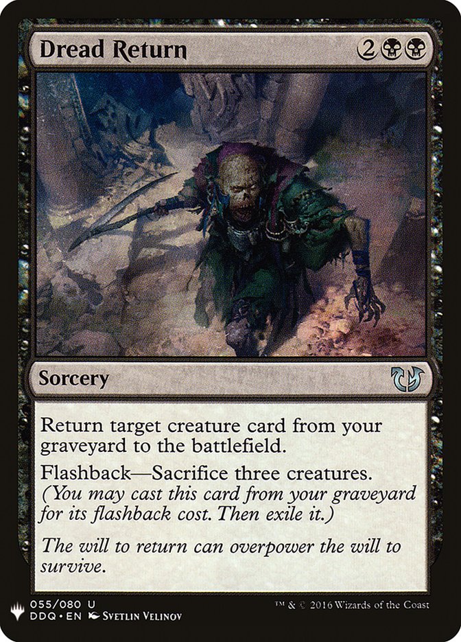 Dread Return [Mystery Booster] | Mega City Incorporated