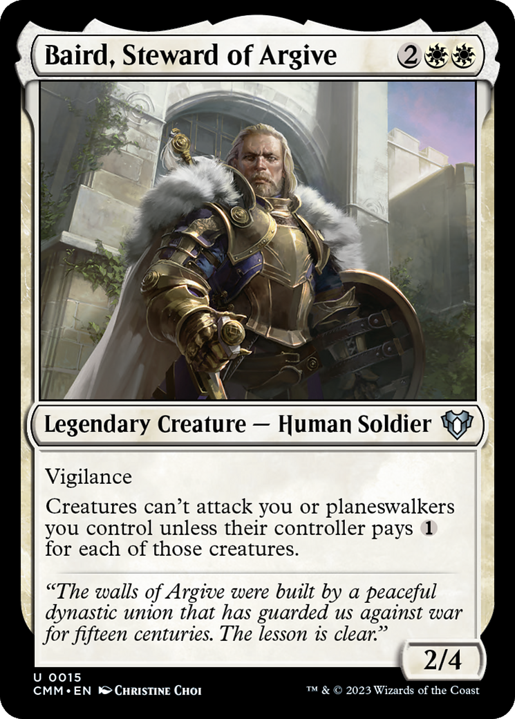 Baird, Steward of Argive [Commander Masters] | Mega City Incorporated