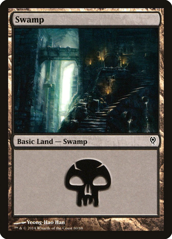 Swamp (80) [Duel Decks: Jace vs. Vraska] | Mega City Incorporated