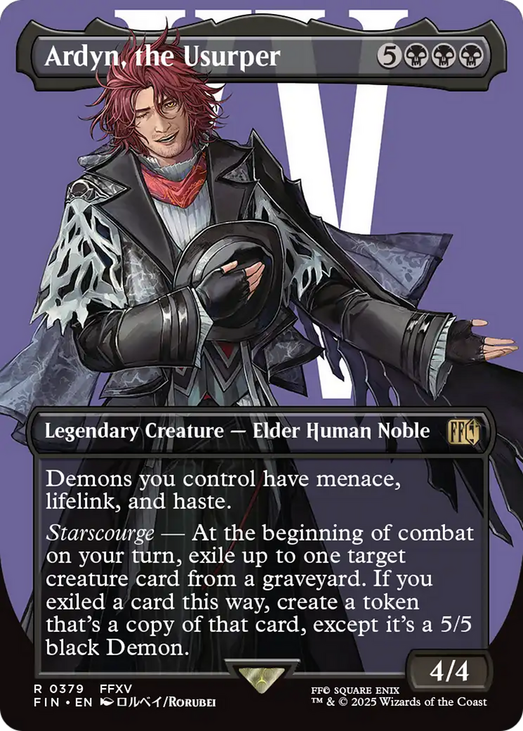 Ardyn, the Usurper (Borderless) (0379) [FINAL FANTASY] | Mega City Incorporated
