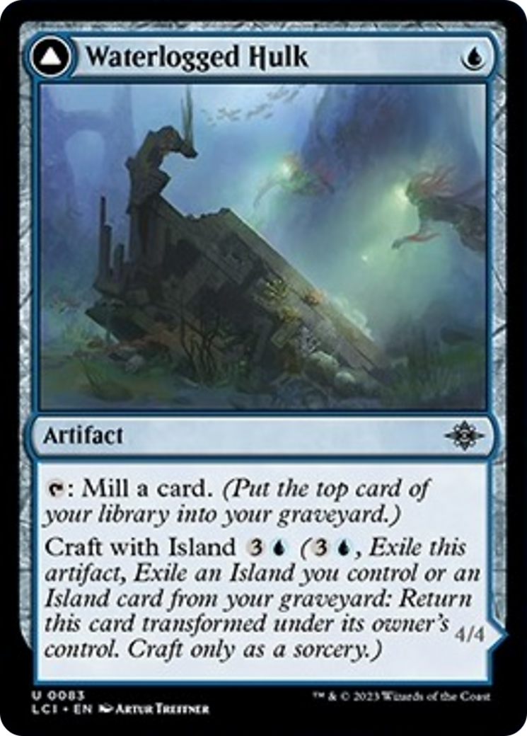 Waterlogged Hulk // Watertight Gondola [The Lost Caverns of Ixalan] | Mega City Incorporated