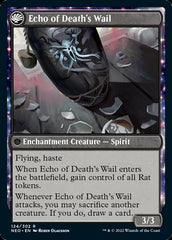 Tribute to Horobi // Echo of Death's Wail [Kamigawa: Neon Dynasty] | Mega City Incorporated