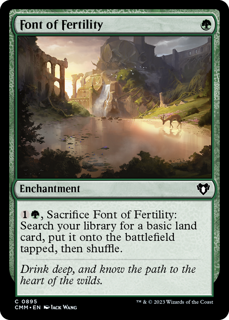 Font of Fertility [Commander Masters] | Mega City Incorporated