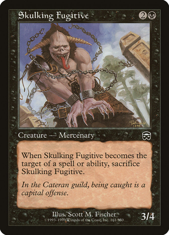 Skulking Fugitive [Mercadian Masques] | Mega City Incorporated
