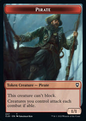Pirate // Goblin Double-Sided Token [Commander Legends: Battle for Baldur's Gate Tokens] | Mega City Incorporated