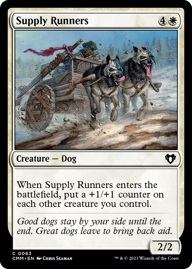 Supply Runners [Commander Masters] | Mega City Incorporated