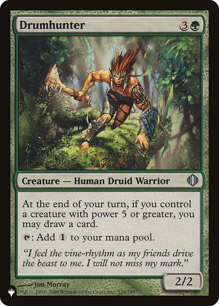Drumhunter [The List] | Mega City Incorporated