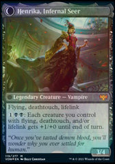 Henrika Domnathi // Henrika, Infernal Seer [Innistrad: Crimson Vow Prerelease Promos] | Mega City Incorporated